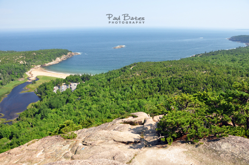 Photo of Sand Beach Beehive View Acadia National Park