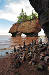 Free Photo of Hopewell Flowerpot Rocks High Tide New Brunswick