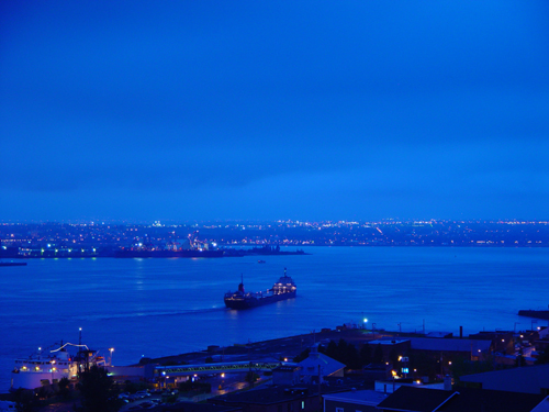 Free Picture: Photo of Port of Quebec City and its shipping industries.